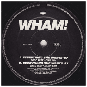 WHAM! - EVERYTHING SHE WANTS '97 / 12