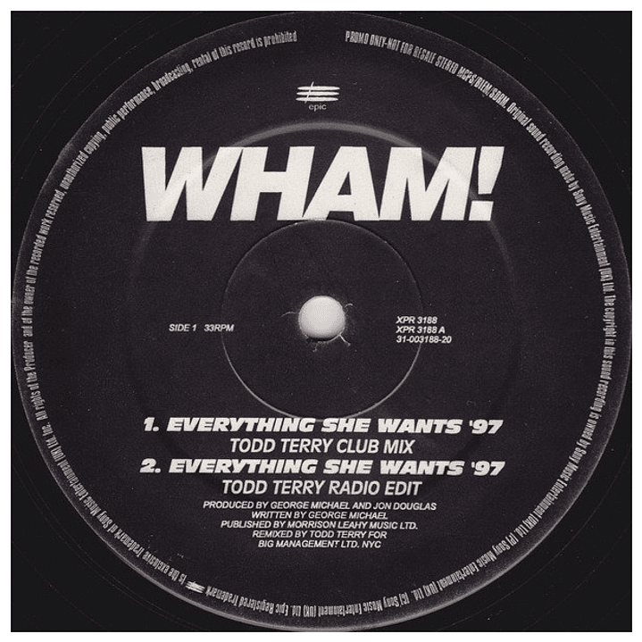 WHAM! - EVERYTHING SHE WANTS '97 / 12