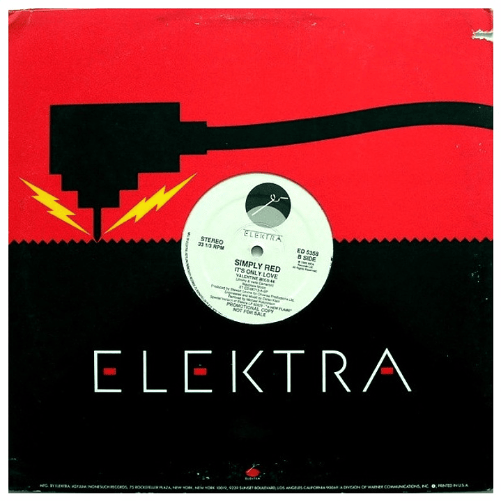 SIMPLY RED - IT'S ONLY LOVE (VALENTINE MIX) / 12