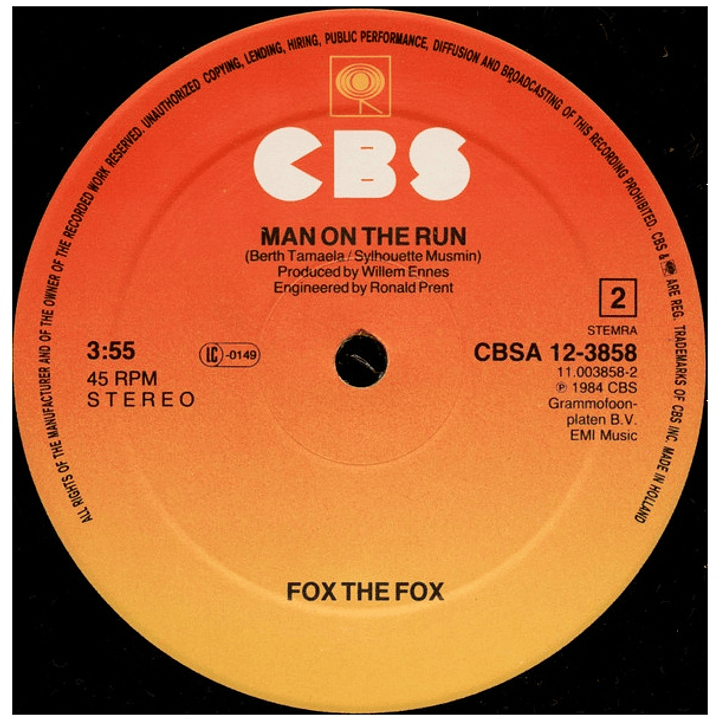 FOX THE FOX - PRECIOUS LITTLE DIAMOND (SPECIAL REMIX) / 12