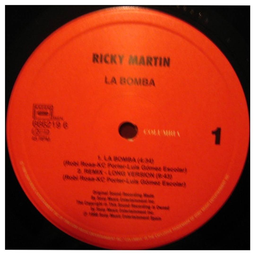 RICKY MARTIN - LA BOMBA / 12