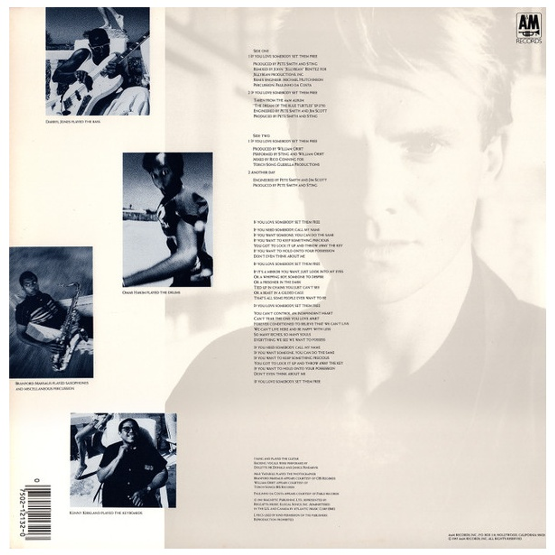 STING - IF YOU LOVE SOMEBODY SET THEM FREE / 12