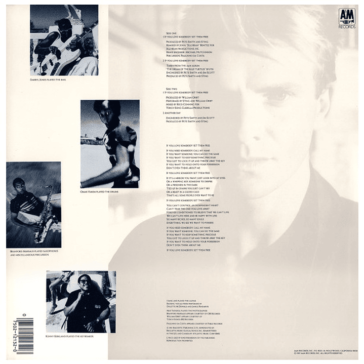 STING - IF YOU LOVE SOMEBODY SET THEM FREE / 12