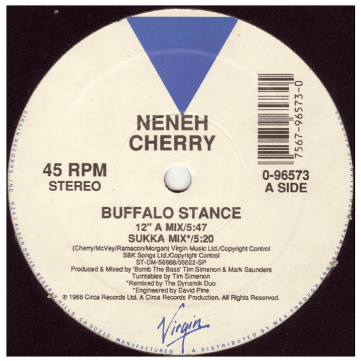 NENEH CHERRY - BUFFALO STANCE / 12