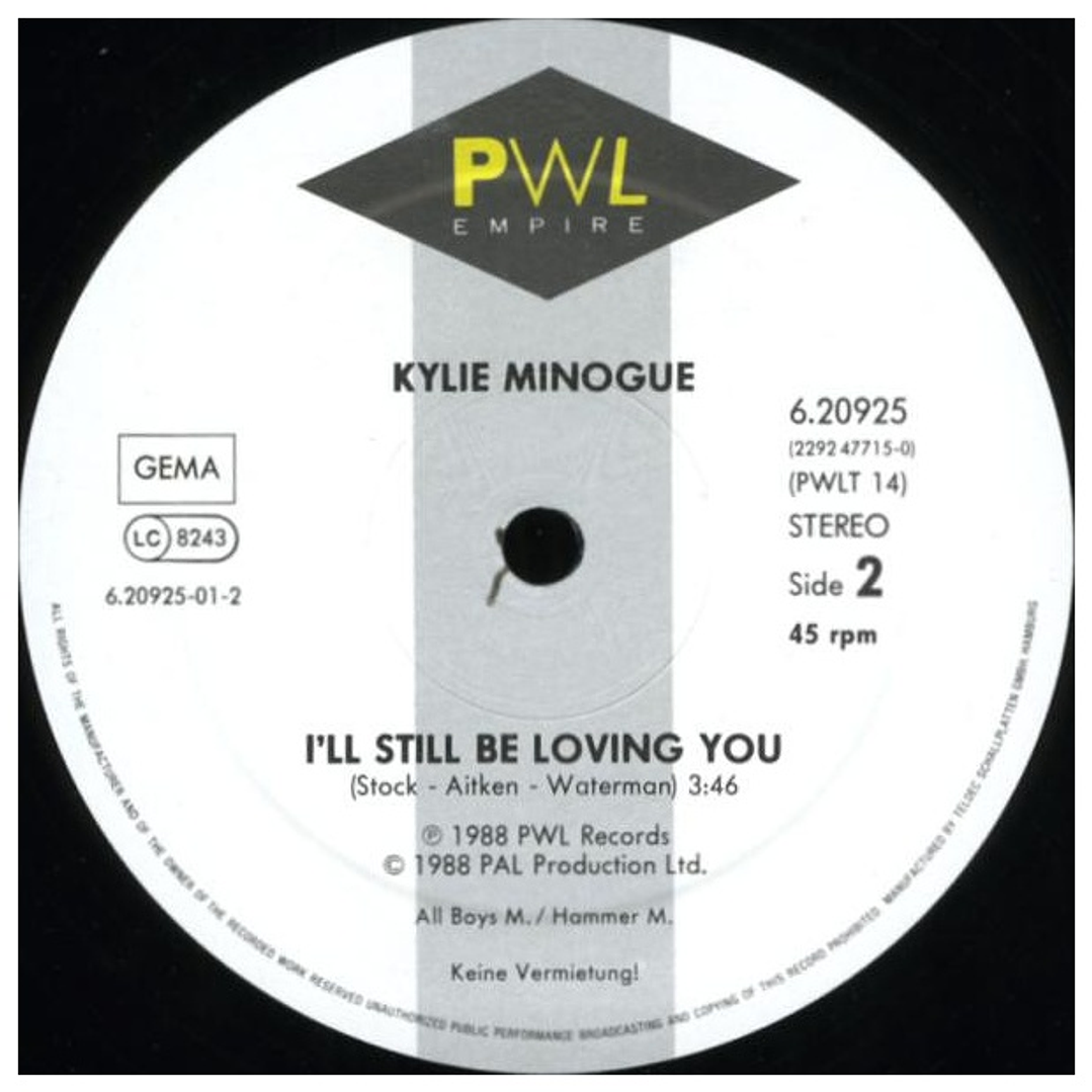 KYLIE MINOGUE - THE LOCO-MOTION (THE KOHAKU MIX) / 12
