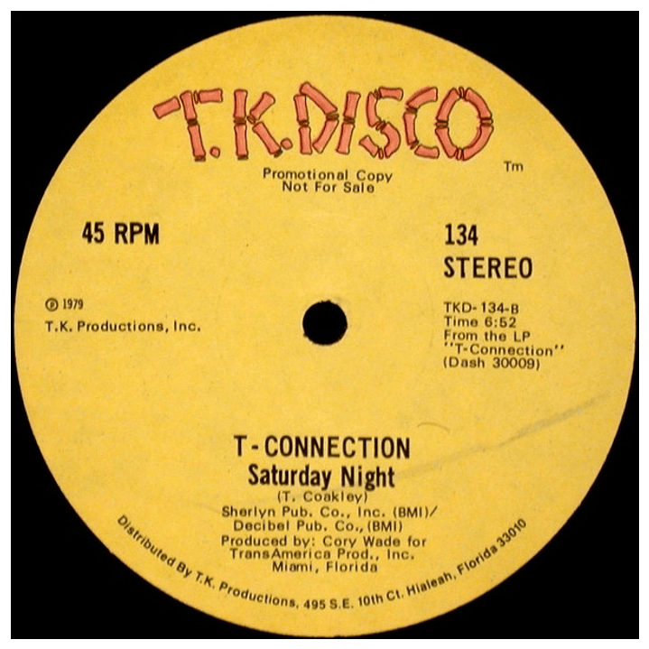 T-CONNECTION - SATURDAY NIGHT / 12