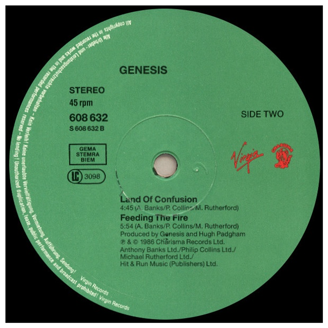 GENESIS - LAND OF CONFUSION / 12