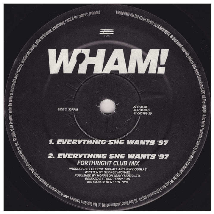 WHAM! - EVERYTHING SHE WANTS '97 / 12