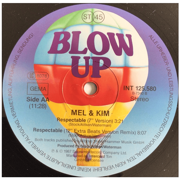 MEL & KIM - RESPECTABLE / 12