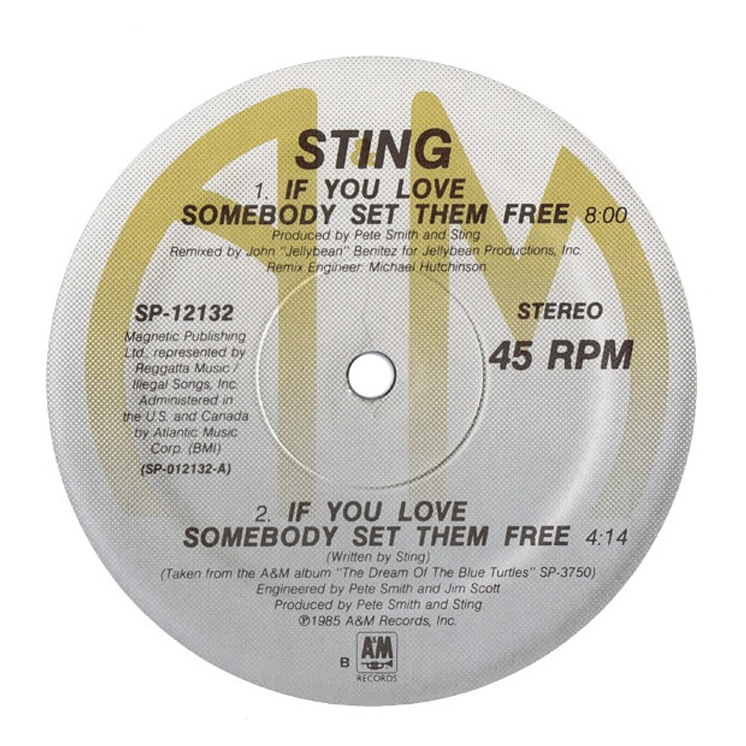 STING - IF YOU LOVE SOMEBODY SET THEM FREE / 12