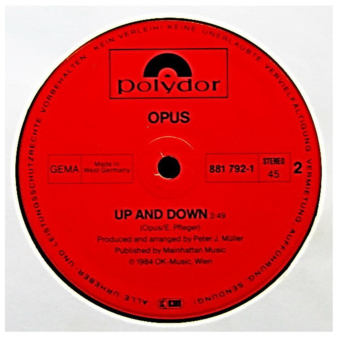 OPUS - LIVE IS LIFE / 12