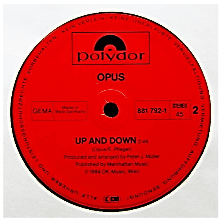 OPUS - LIVE IS LIFE / 12