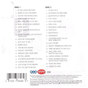 CHICAGO - THE CHICAGO STORY: COMPLETE GREATEST HITS (2CD) / CD