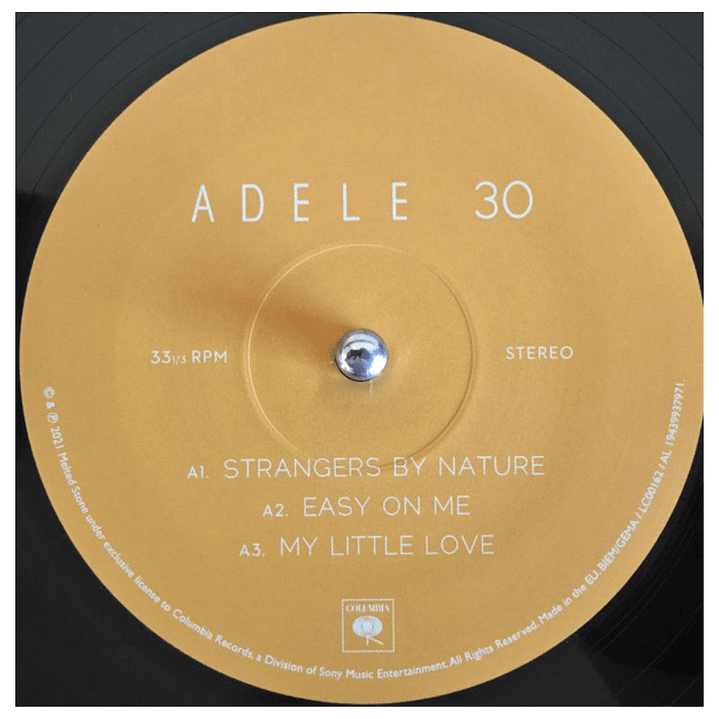 ADELE - 30 (2LP) / VINILO 6