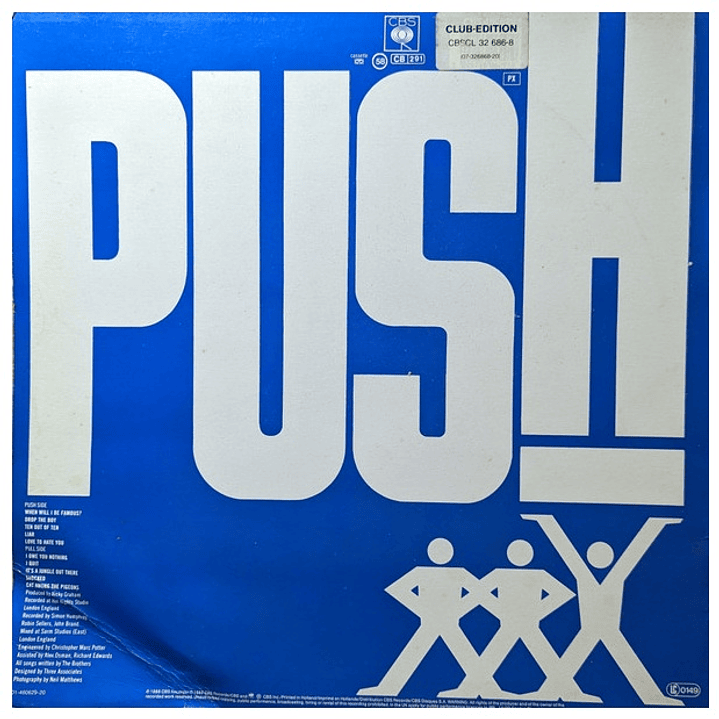 BROS - PUSH / VINILO USADO 2