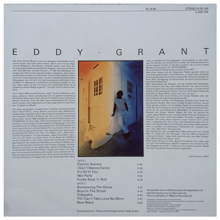 EDDY GRANT - GREATEST HITS (AMIGA) / VINILO USADO 2