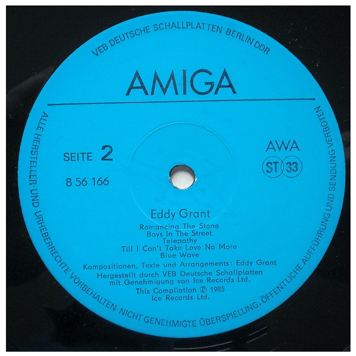 EDDY GRANT - GREATEST HITS (AMIGA) / VINILO USADO 4