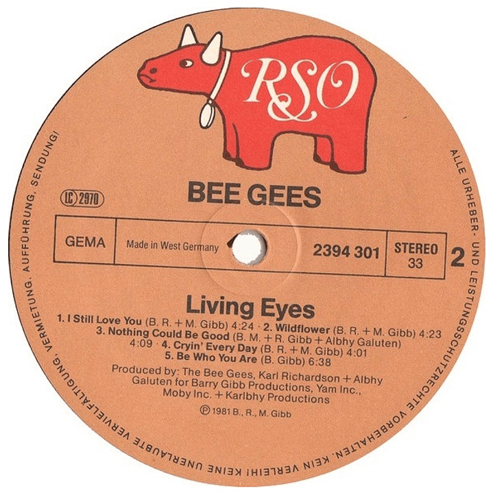 BEE GEES - LIVING EYES (GATEFOLD) / VINILO USADO 5