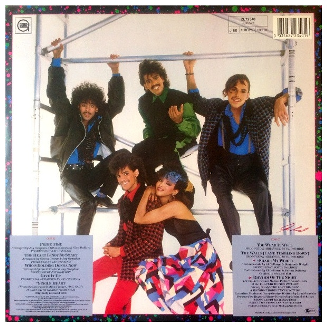 DEBARGE - RHYTHM OF THE NIGHT / VINILO USADO 4
