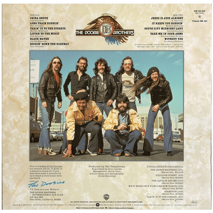 THE DOOBIE BROTHERS - BEST OF / VINILO USADO 2