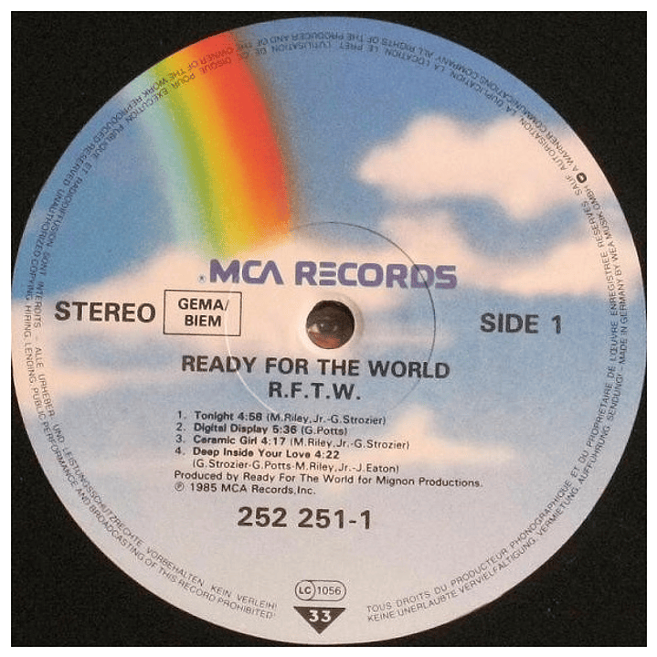 READY FOR THE WORLD - RFTW / VINILO USADO 3
