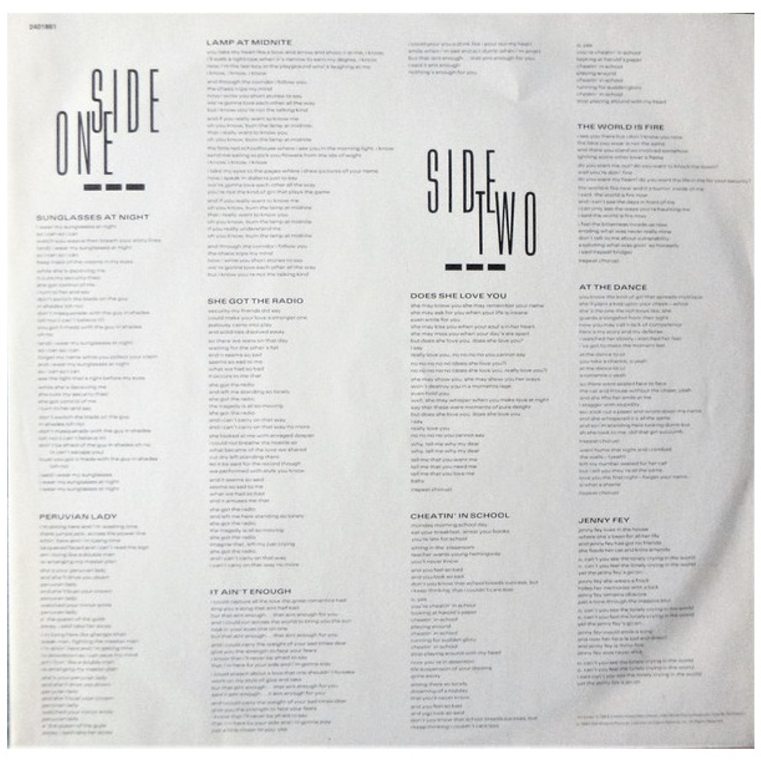 COREY HART - FIRST OFFENSE / VINILO USADO 6