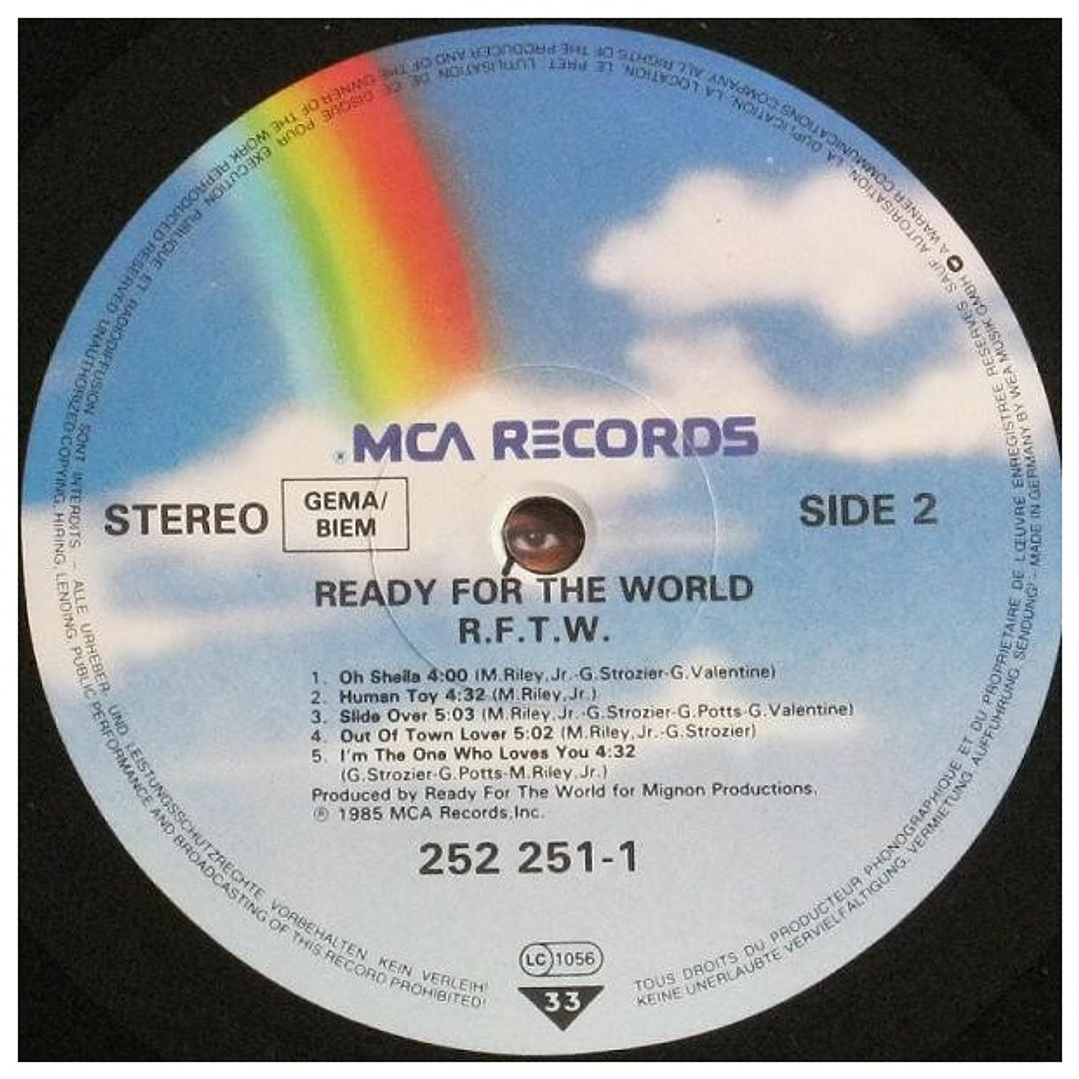 READY FOR THE WORLD - RFTW / VINILO USADO 4