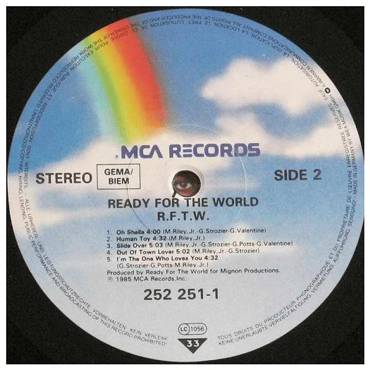 READY FOR THE WORLD - RFTW / VINILO USADO 4