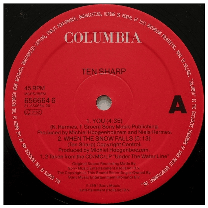 TEN SHARP - YOU / 12