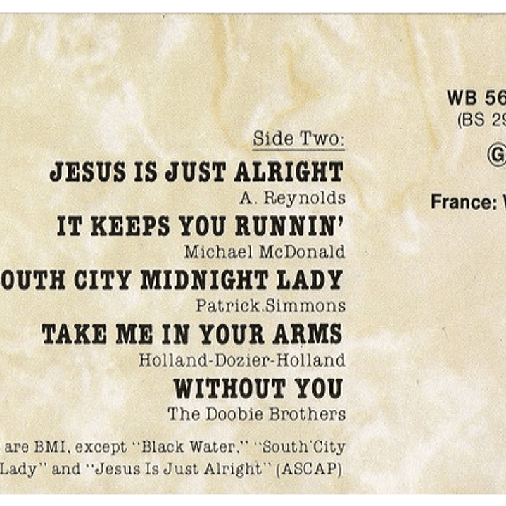 THE DOOBIE BROTHERS - BEST OF / VINILO USADO 5