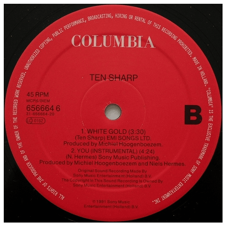 TEN SHARP - YOU / 12