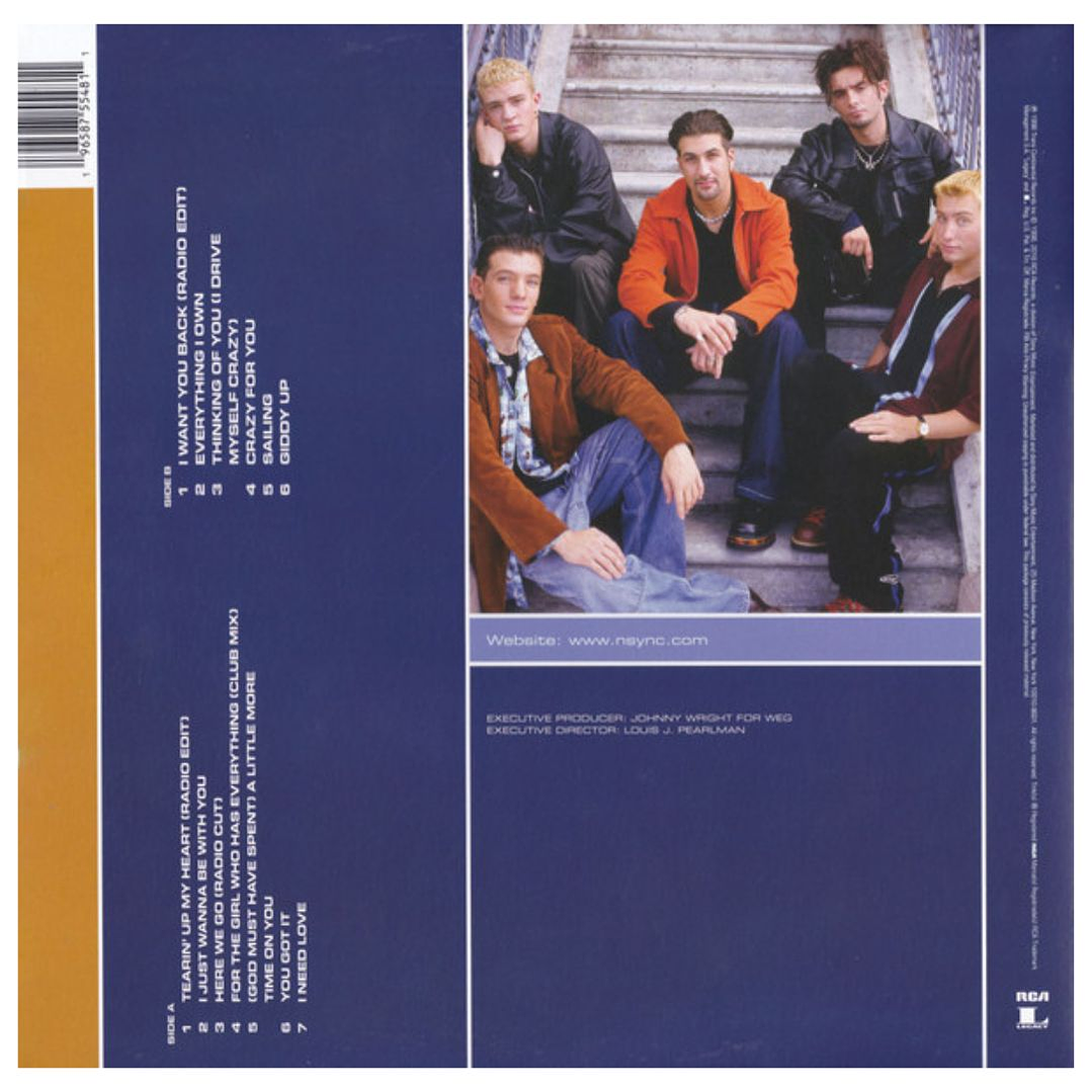 N SYNC - N SYNC (25TH. ANNIVERSARY) / VINILO 2