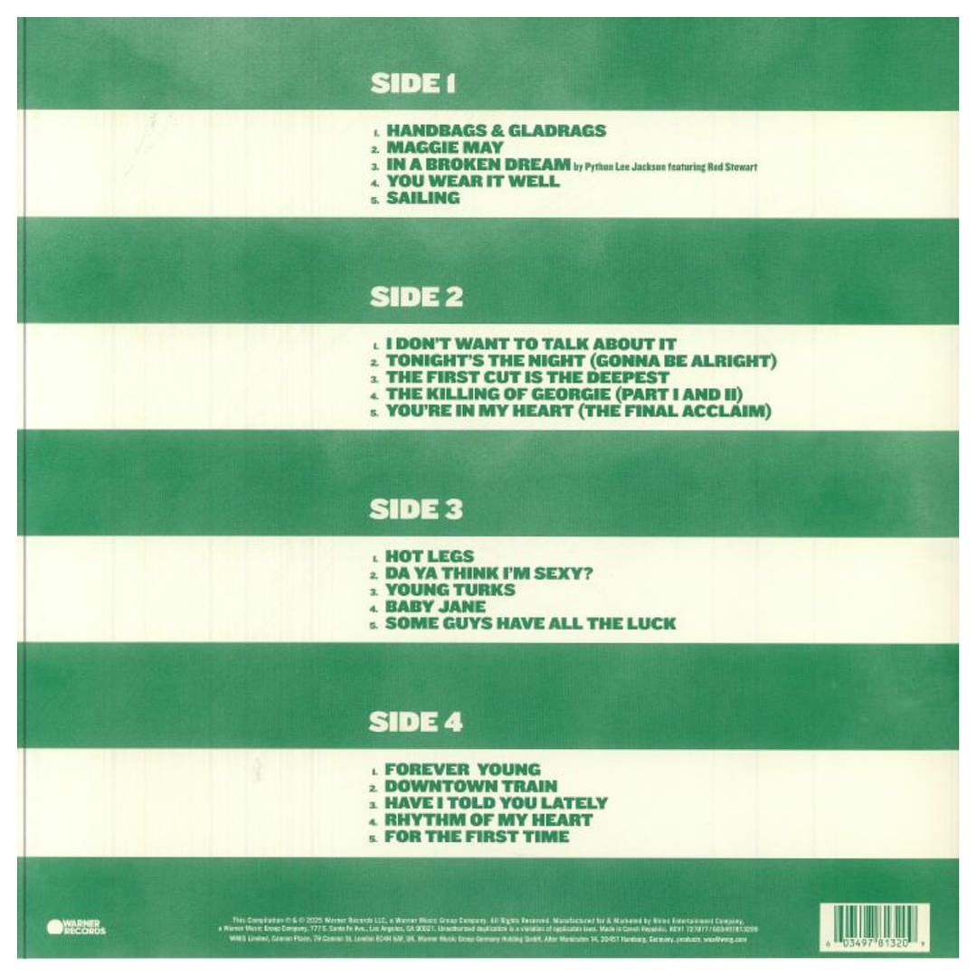 ROD STEWART - ULTIMATE HITS (GREEN VINYL) (2LP) / VINILO 2