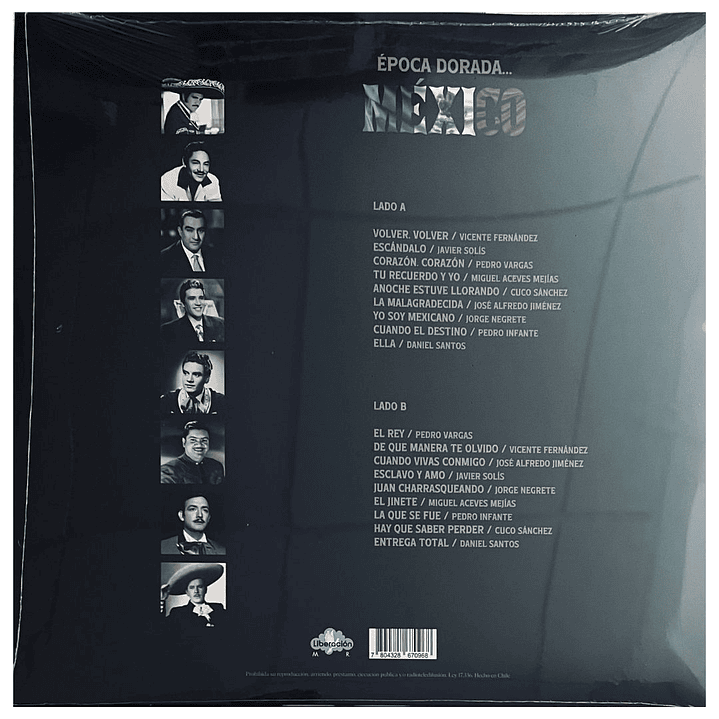 EPOCA DORADA MEXICO - VARIOS ARTISTAS / VINILO 2