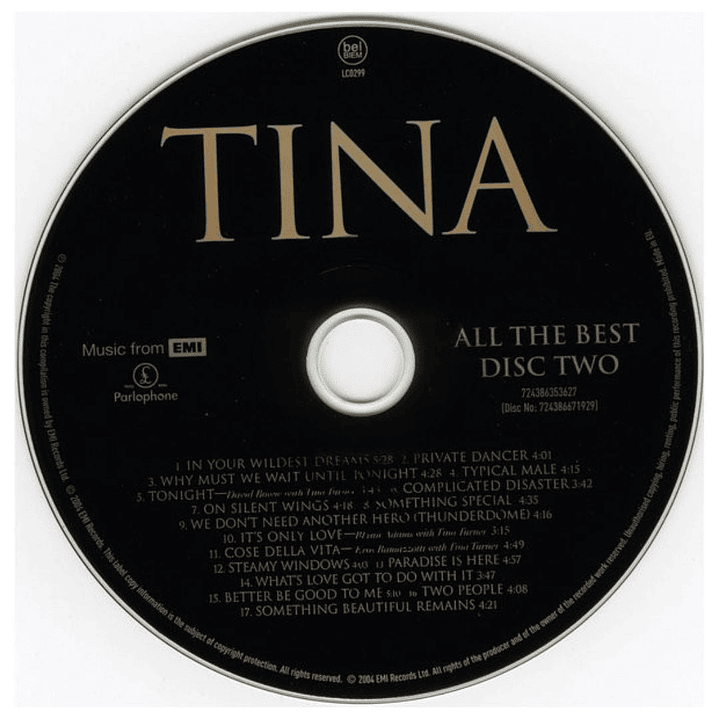 TINA TURNER - ALL THE BEST (2CD) / CD 4
