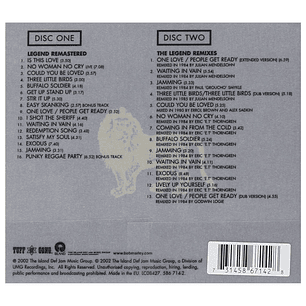 BOB MARLEY & THE WAILERS - LEGEND (DELUXE EDITION) (2CD) / CD