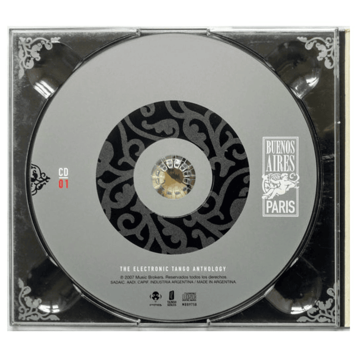 BUENOS AIRES PARIS - VARIOS THE ELECTRONIC TANGO ANTHOLOGY (2CD) / CD USADO 3