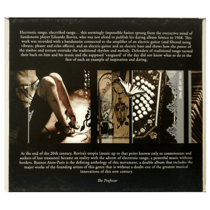 BUENOS AIRES PARIS - VARIOS THE ELECTRONIC TANGO ANTHOLOGY (2CD) / CD USADO 5