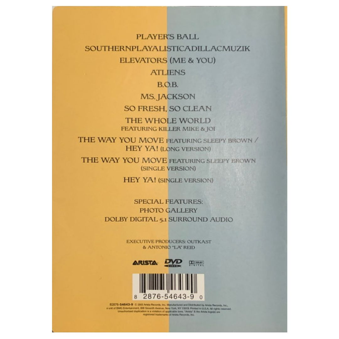 OUTKAST - THE VIDEOS / DVD USADO 2