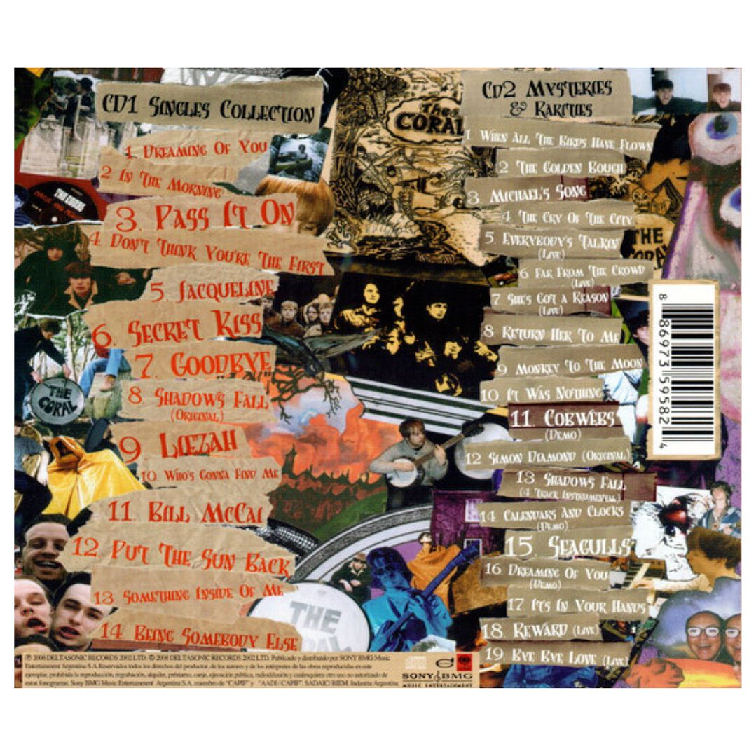 THE CORAL - SINGLES COLLECTION (2CD) / CD USADO 2