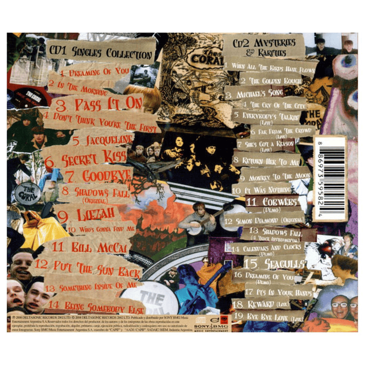 THE CORAL - SINGLES COLLECTION (2CD) / CD USADO 2