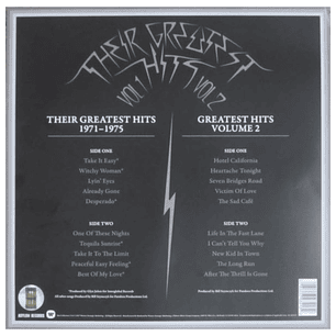 EAGLES - THEIR GREATEST HITS VOL.1 & 2 (2LP) / VINILO