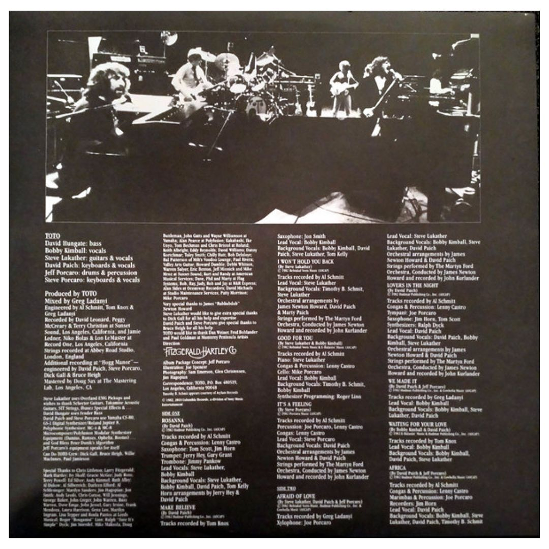 TOTO - TOTO IV / VINILO 5