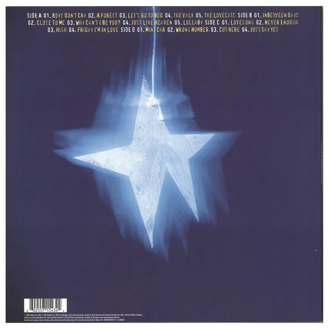 THE CURE - GREATEST HITS (2LP) / VINILO 2