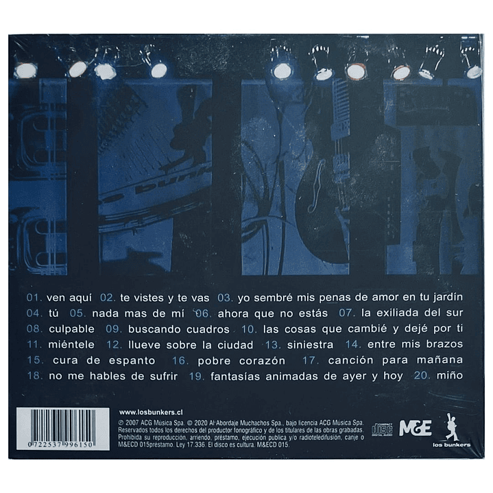 LOS BUNKERS - EN VIVO (DIGIPACK) / CD 2