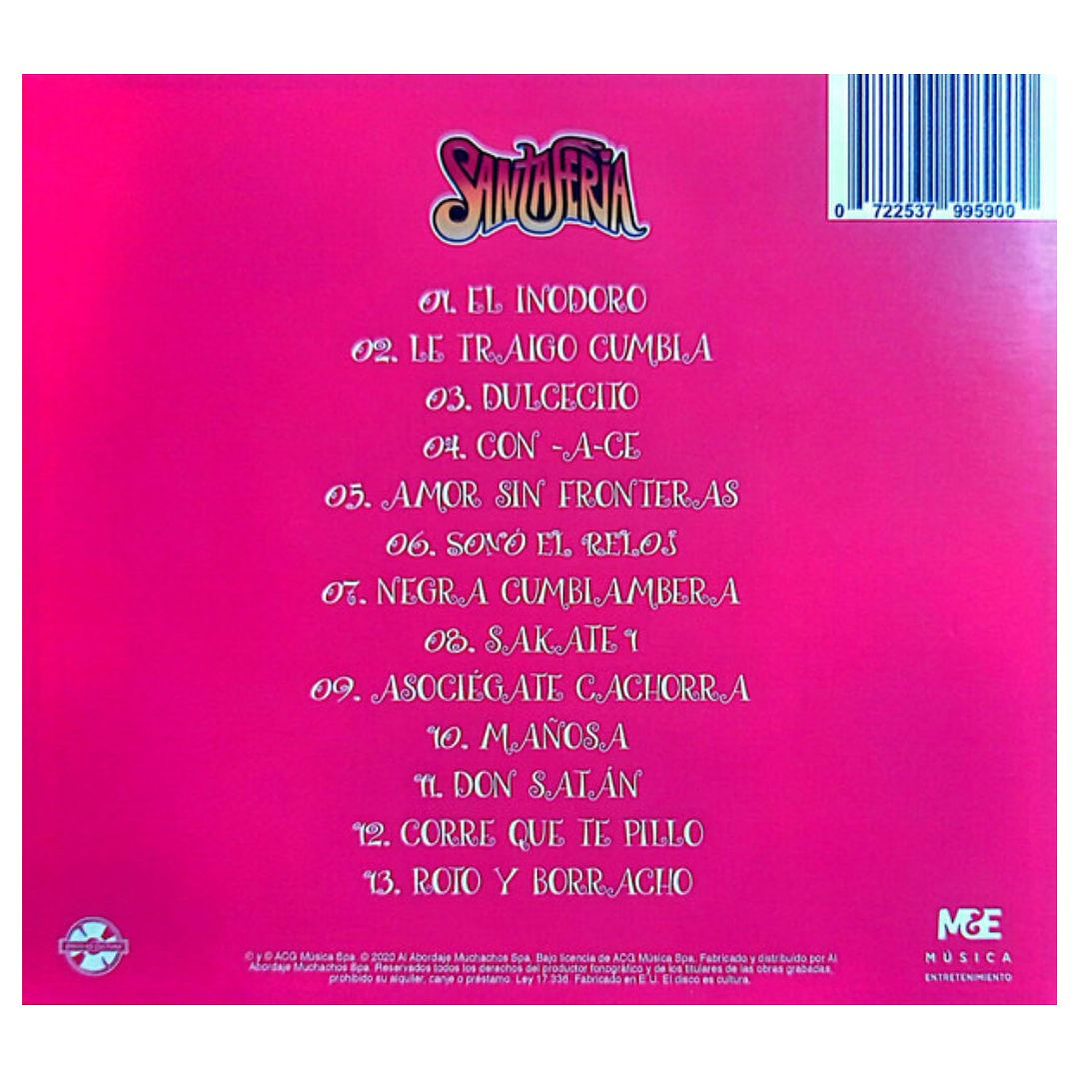 SANTAFERIA - LE TRAIGO CUMBIA / CD 2
