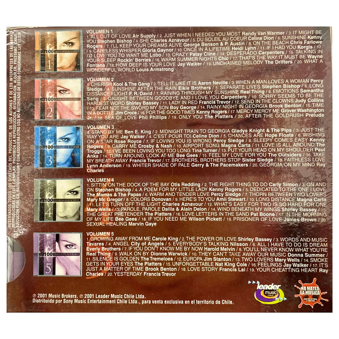 LOS 100 MEJORES LENTOS DE LA HISTORIA - VARIOS (5CD) BOX SET / CD 2