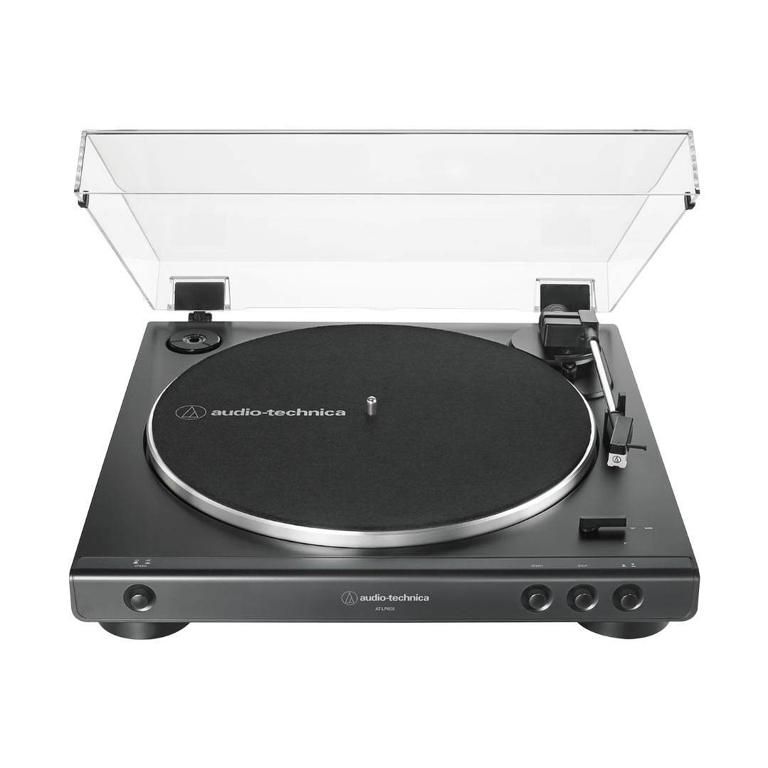 TORNAMESA AUDIO TECHNICA LP60X BLACK (BELT DRIVE) 1