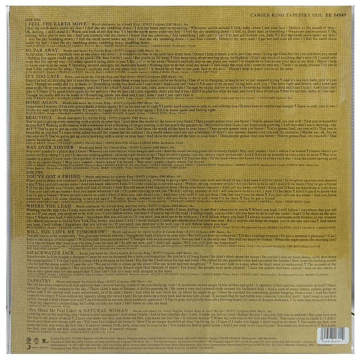 CAROLE KING - TAPESTRY / VINILO 3