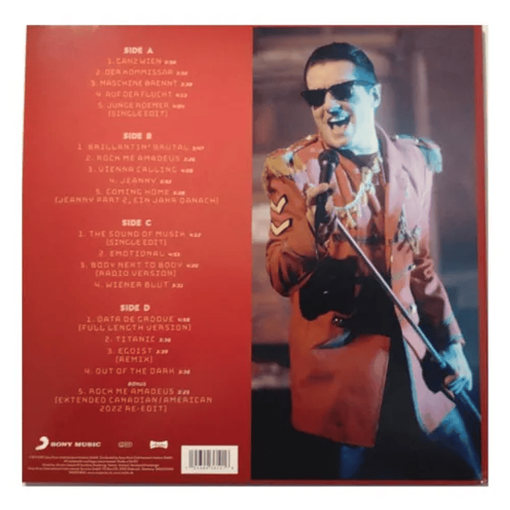 FALCO - SOUND OF MUSIK: GREATEST HITS (2LP) / VINILO 2